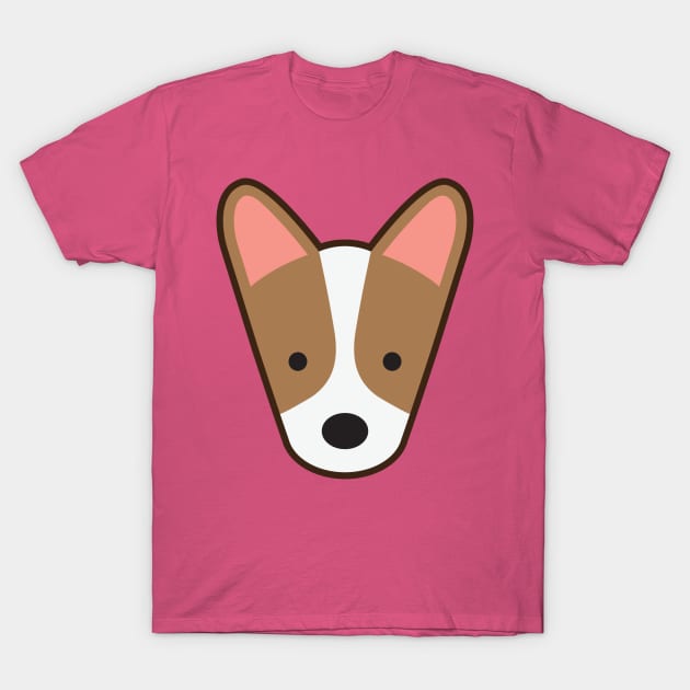 Corgi T-Shirt by threeblackdots